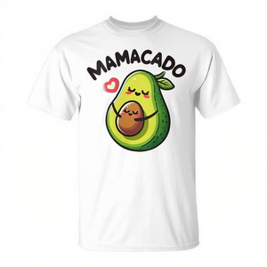 Camiseta Mamacado Avocado Mom para anuncio de embarazo, regalo divertido para mujer - Product Image 2