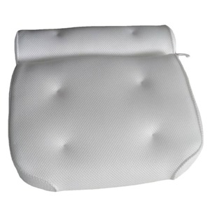 Oreiller de bain massant 3D en maille à six ventouses, appui-tête SPA, <span class=keywords><strong>coussin</strong></span> de <span class=keywords><strong>baignoire</strong></span> antidérapant en fibre de polyester, élégant et simple pour <span class=keywords><strong>adulte</strong></span> - Product Image 5