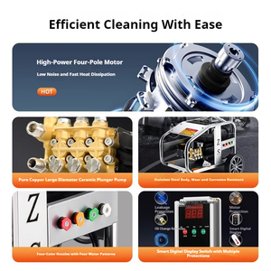 Limpieza de fábrica Elegir la mejor lavadora a presión Limpieza industrial de alta presión Máquina de lavado de coches automática - Product Image 5