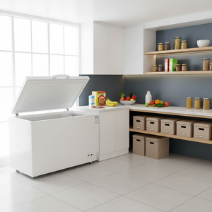 Congélateur à porte unique de 80 L, vente chaude, petite capacité, ouverture par le haut, réfrigérateur horizontal, congélateur profond avec réfrigération - Product Image 2