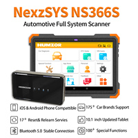 Humzor NexzSYS 366 Supper, Herramienta de Diagnóstico Automotriz de Sistema Completo, Escáner con Función de Programación de Llaves 366S