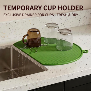 Tabla de Cortar de TPU de Doble Cara con Orificios de Drenaje, Tapete Flexible para Picar, Productos para el Hogar y la Cocina para Preparar Carne, Verduras y Frutas - Product Image 4