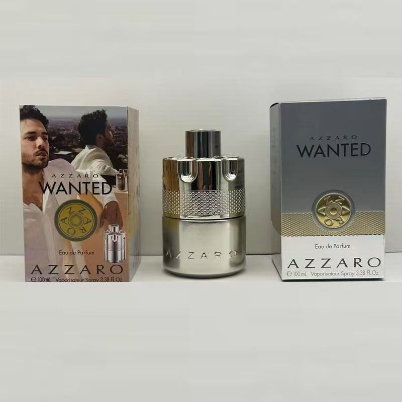 Azzaro todo plateado
