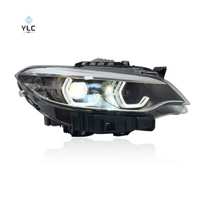 Compatibile con <span class=keywords><strong>BMW</strong></span> <span class=keywords><strong>Serie</strong></span> 2 F22 2014-2021 Gruppo Fari Anteriori 50W 12V Luci Diurne LED OEM - Product Image 5