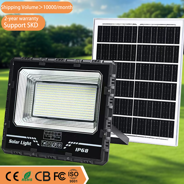 Ip68 Solar Flood Light Aluminum Outdoor Waterproof SMD 1000W Led Solar Flood Lights Solar Garden Lamp High-Power
