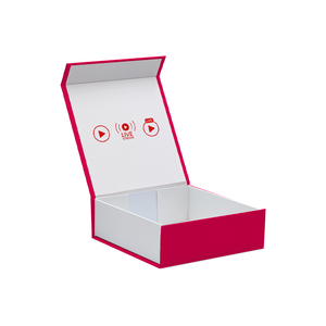 HENGXING Luxury Rigid <b>Paper</b> Folding Flat Magnetic Foldable Clothing Scarves Bridesmaid Dress Gift Box Packaging with Ribbon - Product Image 5