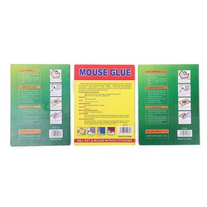Produits de <span class=keywords><strong>capture</strong></span> de souris planche à rat collante fournitures pour souris planche à rat collante super forte avec 18gglue - Product Image 4