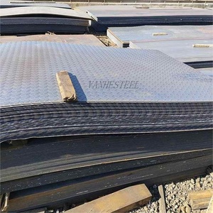 <span class=keywords><strong>Ferro</strong></span> antiscivolo A36 Q345B laminati a caldo lamiera di acciaio a scacchi di carbonio lastre di acciaio per rivestimento del pavimento - Product Image 5