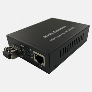 Actx mm LC 10Gbps 10g RJ45 Đồng Ethernet để SFP + sợi phương tiện truyền thông chuyển đổi - Product Image 1
