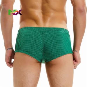 <span class=keywords><strong>Calzoncillos</strong></span> Cortos SEOBEAN para Hombre, Ropa Interior, <span class=keywords><strong>Calzoncillos</strong></span> Tipo Boxer, <span class=keywords><strong>Calzoncillos</strong></span> Cortos con Estampado de Flechas, Ropa de Dormir, Pantalones Cortos a Cuadros para Hombre - Product Image 4