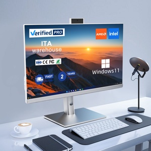 Ordinateur de bureau tout-en-un OEM ODM 23.8 pouces AIO Gaming <span class=keywords><strong>PC</strong></span> I3 I5 I7 avec écran LCD et WiFi pour les joueurs - Product Image 1