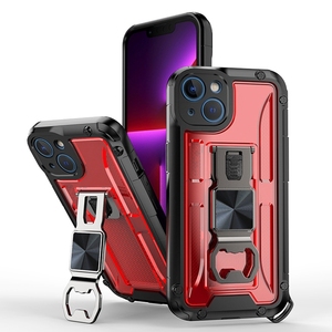 Accesorios de teléfono móvil anticaída <span class=keywords><strong>PC</strong></span> + TPU, abridor de botellas, funda de teléfono magnética de vehículo <span class=keywords><strong>para</strong></span> Iphone, superventas - Product Image 5