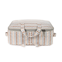 Sac de rangement pour couches multifonctionnel léger, résistant aux chocs et imperméable en polyester, sac de rangement pour poussette, organisateur pour bébé