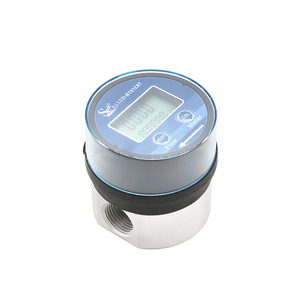 High-Precision 4-Point Aluminum Alloy Elliptical Gear Flow Meter Digital Display Liquid Metering <b>for</b> <b>Diesel</b> <b>Engine</b> <b>Oil</b> - Product Image 2
