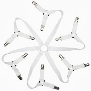 Fissatori Multi-impugnatura a 12 Morsetti Esagonali Antiscivolo per Lenzuola, Copridivani e Trapunte per Prevenire lo Spostamento - Product Image 4