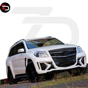 2013-2015 <span class=keywords><strong>LT</strong></span> estilo Kit de cuerpo parachoques delantero parachoques trasero guardabarros bengalas para Mercedes Clase <span class=keywords><strong>GL</strong></span> X166 350, 400, 450, 500, 63 - Product Image 2