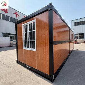 Modern Durable Sturdy Galvanized Steel Sandwich Panel Non-standard Modular Design Customizable Size Folding Container House - Product Image 4