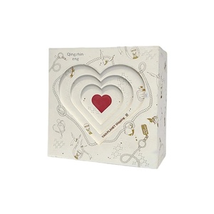 Heart-Shaped Rigid Gift <b>Box</b> 2026 Luxury Business Packaging Custom Made - Product Image 5