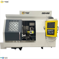 Centre d'usinage vertical 4 axes CKD550-750, tour-fraiseuse CNC