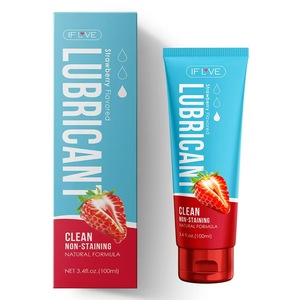 <span class=keywords><strong>Lubrifiant</strong></span> féminin à base d'eau aromatisé aux fruits frais, 100 ml, avec logo imprimé en sérigraphie, OEM - Product Image 2