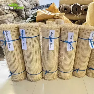 Natuurlijke Rotan Semi Gebleekte Singels Rotan Roll Blad Cane Voor Terrasmeubilair