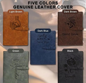 Lót Tạp Chí máy tính xách tay bìa cứng da Tạp Chí A5 Đại Học Cai Trị máy tính xách tay cho văn bản du lịch ote takingusa Cờ Mỹ - Product Image 3