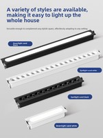 Spot LED encastré à faisceau étroit pour plafond et mur, 6W Ra95, en aluminium, 3000K-6000K, anti-éblouissement, pour éclairage de précision de musées et œuvres d'art