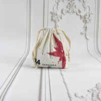 Pochette en mousseline de coton et lin de luxe, colorée, pour cadeaux, bonbons, bijoux, clés, anti-poussière, avec logo personnalisé, pour mariage et fête