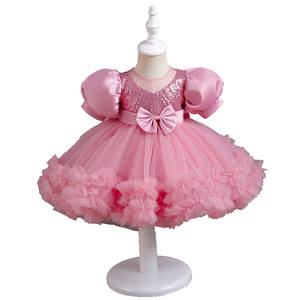 Vestido <span class=keywords><strong>de</strong></span> Princesa <span class=keywords><strong>para</strong></span> Niña, Vestido Rojo <span class=keywords><strong>de</strong></span> Fiesta <span class=keywords><strong>para</strong></span> <span class=keywords><strong>Niñas</strong></span> <span class=keywords><strong>de</strong></span> 4 Años, Tirantes Finos, Lazo, Algodón Mezclado - Product Image 5