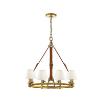 Lustre suspendu linéaire sur mesure en tube de verre pour escalier, loft, couloir, doré, double hauteur, grand, de luxe, en cristal