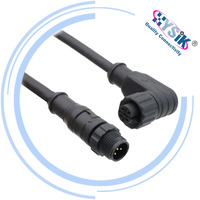 Cable de Red para Dispositivos Marinos NMEA 2000, Cable de Conexión, Cable Blindado de PVC para Barcos