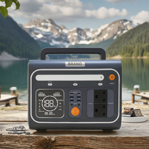 1200W 1024Wh Large Capacity LiFePO4 MPPT Lithium Energy Mobile Power Supply Pure Sine Wave EU <b>Plug</b> Car RV Camping Outdoor - Product Image 1
