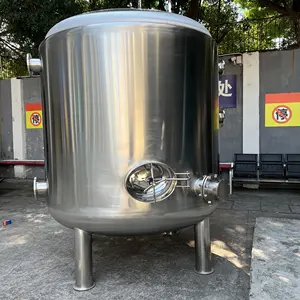 Stark tanque de água quente de 5000 litros, tanque de água inoxidável 316l com dupla camada de aquecimento para beber água quente