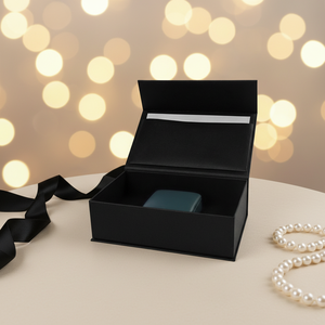 Caja de Joyería con Cierre Magnético, Personalizada con Logotipo OEM ODM, Venta al Por Mayor de Fábrica, para Presentación de Productos de Lujo - Product Image 1
