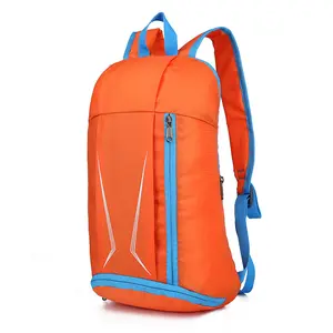 Mochila deportiva de nailon resistente al agua, bolsa de bicicleta ultraligera y plegable, para viajes y senderismo