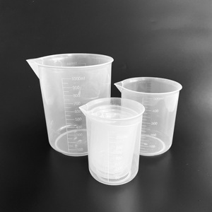 थोक पीपी बेकर लैब प्लास्टिक के सामान छोटे प्लास्टिक बेकर 50 मिली निर्माता - Product Image 4