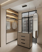 Armoire porte en MDF de luxe personnalisée, meubles pour chambre d'enfant, salon, hôtel, hôpital, école, centre commercial