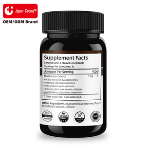 Fabricante de Suplementos de Extracto de Hongos Nutracéuticos para Apoyar la Salud Inmunológica, 60 Cápsulas de Extracto de Hongos - Product Image 4