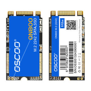 OSCOO SATA M.2 SSD 2242 2280 Kecepatan Baca 550MB/s Kecepatan Tulis 520MB/s Chip TLC 128GB-4TB Garansi 3 Tahun Desktop/Laptop 6Gb/s - Product Image 1