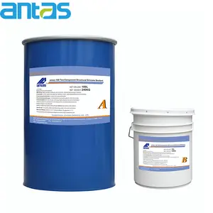 Antas 168 Black Glazing Uses Structural Silicone Sealant For Building Construction