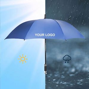 Paraguas Promocionales Personalizados al por Mayor, de Tela Negra, Grandes, Económicos, con Protección Solar, Publicitarios con Impresión de Logotipo, Diseño Clásico, para Viajes - Product Image 6