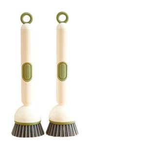 Cepillo Giratorio Hydronix para Ollas, Sartenes y Tazones, Color Blanco y Gris, Duradero, Herramienta de Limpieza para Cocina - Product Image 1