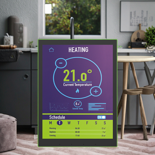 Wall Mount POE 9.7 Inch Smart Home Android 13 Smart Pc Support Matter Protocols for Home Automation