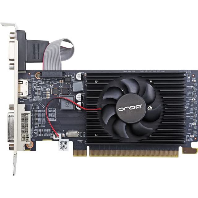 ONDA Radeon R5 230 2GB GDDR3 Graphics Card Low Power Desktop Video Card for PC Office Business GPU