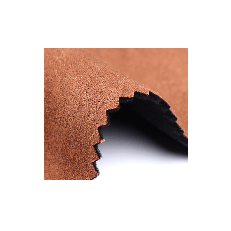 wholesale suede fabric with polar fleece