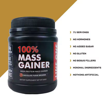 Poudre de protéines de soja et de betterave riche en calories pour le gain musculaire, complément nutritionnel sportif, croissance rapide de la masse maigre, énergie pré-entraînement