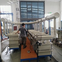 Machine de placage semi-automatique Tongda10 pour le placage au cuivre et au zinc, baril de placage électrolytique à vendre