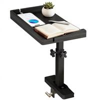 Support de rangement de bureau à clipser pour le stockage des fournitures de bureau à domicile, des accessoires de table de jeu et du support pour casque