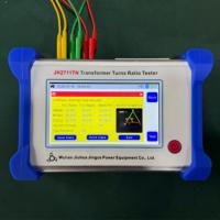Testeur de rapport de transfert de transformateur triphasé portatif à point neutre avec fonction d'impression par imprimante thermique