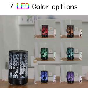 Difusor de Aroma Decorativo de Hierro de 100 ml con Luz LED y Temporizador de 5/9/12 Horas - Product Image 2